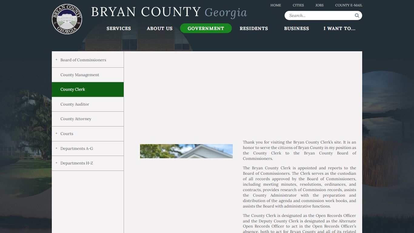 County Clerk | Bryan County